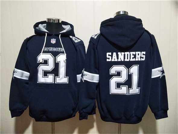 Men's Dallas Cowboys #21 Barry Sanders Navy Ageless Must-Have Lace-Up Pullover Hoodie,We sell and wholesale Men's Dallas Cowboys #21 Barry Sanders Navy Ageless Must-Have Lace-Up Pullover Hoodie on line form chian!